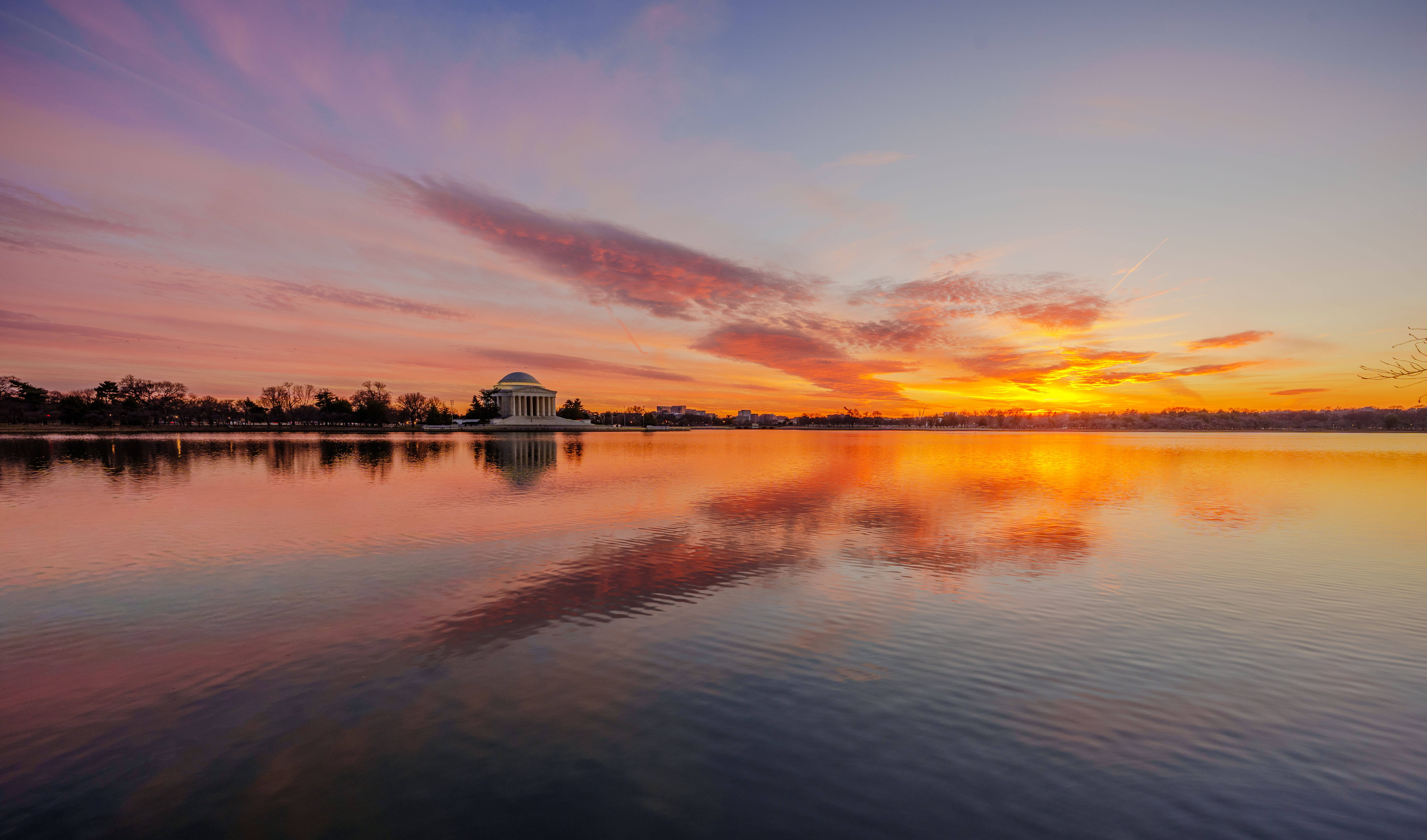 Sunset at Tidal Basin